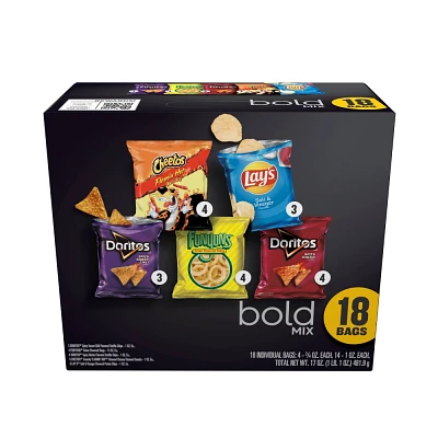 Frito-Lay Snacks Bold Mix Variety Pack - 18ct