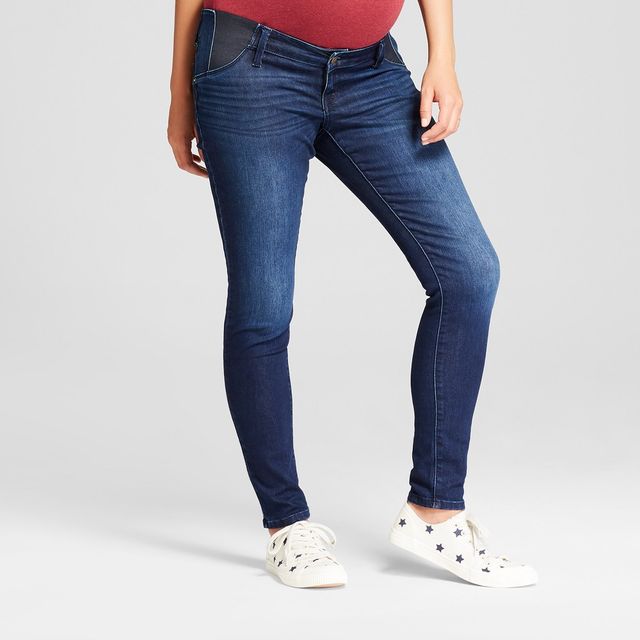 Under Belly Skinny Maternity Jeans