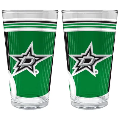 NHL Dallas Stars 2pc Pint Glass Set