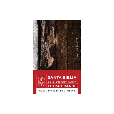 Santa Biblia Ntv, Edicion Compacta Letra Grande, Galatas 6:14 - Large Print (Leather Bound)