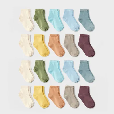 Baby Girls 20pk Low Cut Socks