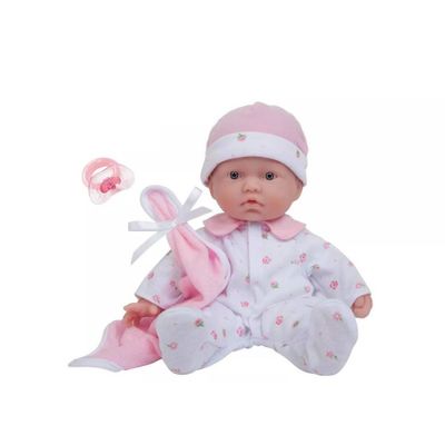 JC Toys La Baby 11 Soft Body Baby Doll - Pink