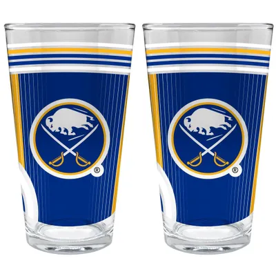 NHL Buffalo Sabres 2pc Pint Glass Set