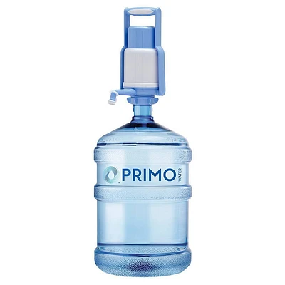 Primo Manual Pump Water Bottle Accessory White