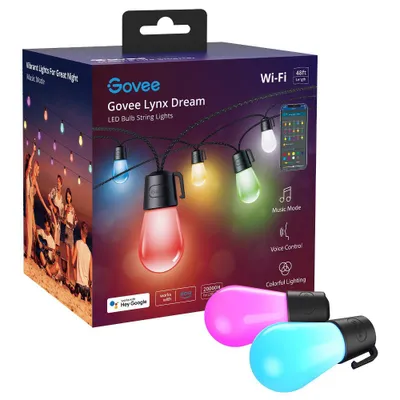 Govee 48 RGBW Wi-Fi Outdoor String Light