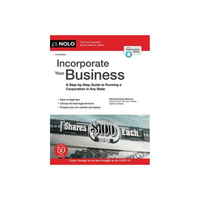 Incorporate Your Business - 11th Edition by Anthony Mancuso (Paperback)