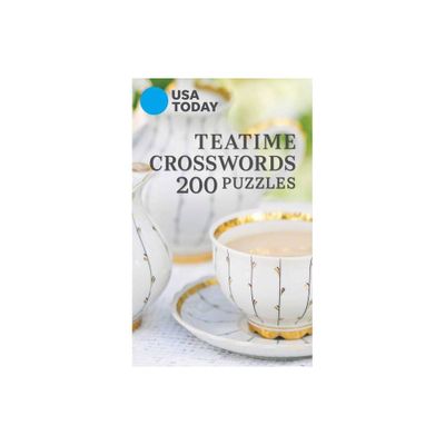 USA Today Teatime Crosswords - (USA Today Puzzles) by Usa Today (Paperback)