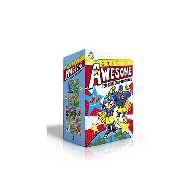 The Captain Awesome Ten-Book Cool-Lection #2 (Boxed Set) - by Stan Kirby (Paperback)