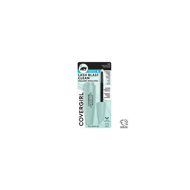 COVERGIRL Lash Blast Clean Mascara - 825 Waterproof Very Black - 1 fl oz