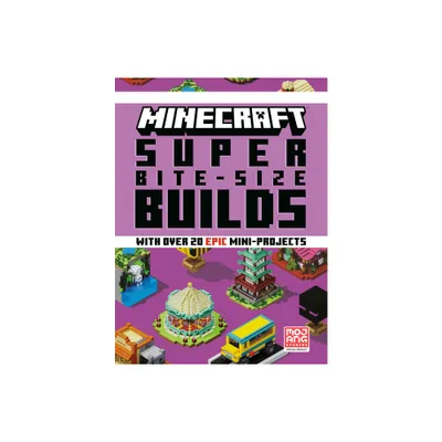 Minecraft: Super Bite-Size Builds (Over 20 Epic Mini-Projects) - by Mojang Ab & The Official Minecraft Team (Hardcover)