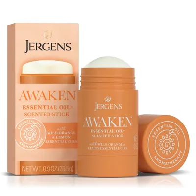 Jergens Essential Oil Awaken Balm Stick - 0.9oz