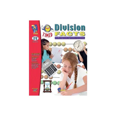 Timed Division Drill Facts Grades 4-6 - by Ruth Solski (Paperback)