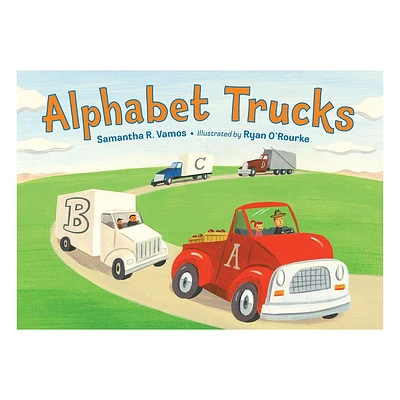 Alphabet Trucks - by Samantha R Vamos (Hardcover)