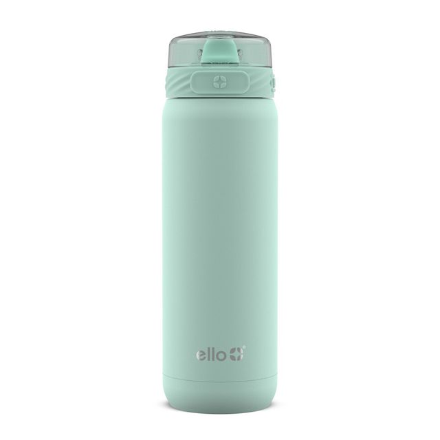 Ello Cooper 22oz Stainless Steel Water Bottle : Reusable Insulated Metal Waterbottle, BPA-Free, Flip-Top Lid