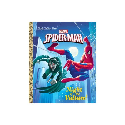 Night of the Vulture! (Marvel: Spider-Man) - (Little Golden Book) by Frank Berrios (Hardcover)