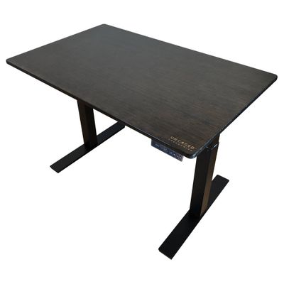 60x30 Electric Standing Desk with Adjustability ( 26.1-51.6) Black Bamboo Black - Uncaged Ergonomics