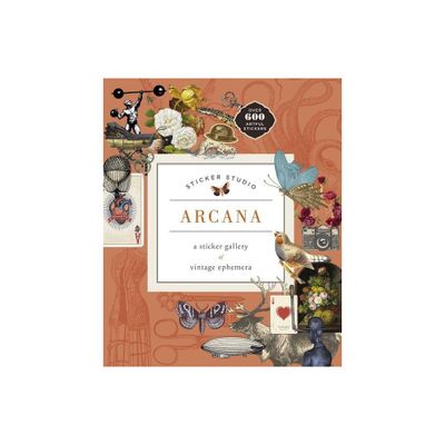 Sticker Studio: Arcana - by Chloe Standish (Hardcover)