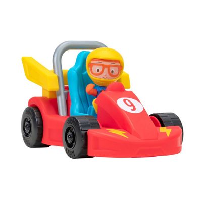 Blippi Go-Kart Pull Back, toy vehicles and vehicle playsets