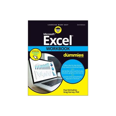 Excel Workbook for Dummies - 2nd Edition by Paul McFedries & Greg Harvey (Paperback)