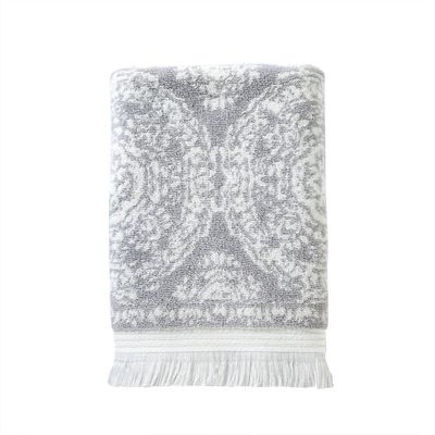 Carrick Medallion Bath Towel Gray - SKL Home