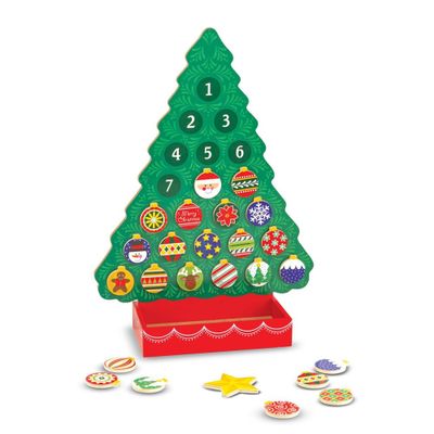 Disney Princess Countdown Calendar Miniature Christmas Tree Set Hallmark Ornaments
