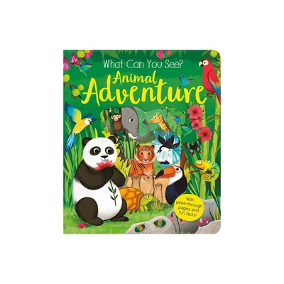 What Can You See? Animal Adventure - by Kate Ware (Board Book)