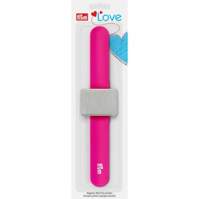 Prym Love Magnetic Wrist Pin Cushion: Sewing & Quilting Supplies, Magnet Wrist Tool, Art & Stationery Accessory