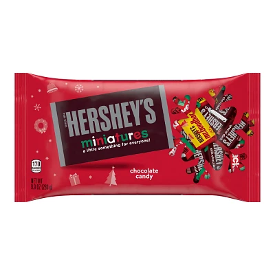 Hersheys Christmas Assorted Chocolate Candy Miniatures - 9.9oz