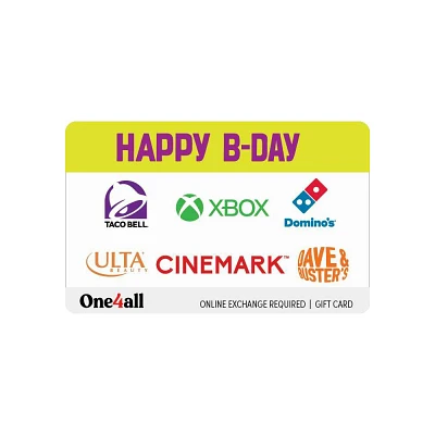 Happy B-Day Original Content $25 Gift Card (Email Delivery)