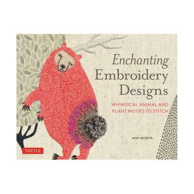 Enchanting Embroidery Designs - by Miw Morita (Paperback)