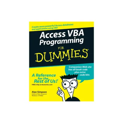 Access VBA Programming for Dummies - (For Dummies) by Alan Simpson (Paperback)