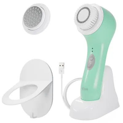 Spa Sciences NOVA Sonic Facial Brush with Antimicrobial Brush Bristles & Serum Infuser