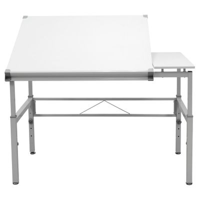 30 x 42 Canvas & Color Split Top Workstation White - Studio Designs: Adjustable, Modern, for Artists