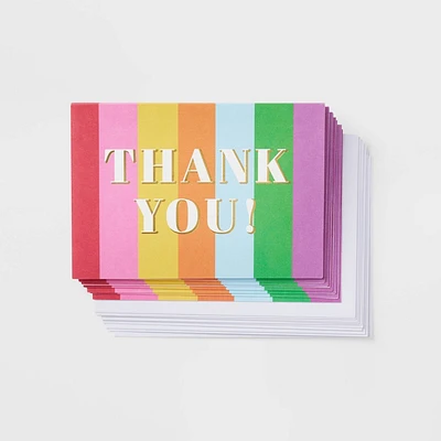 10ct Thank you! Gift Packaging Sets - Spritz