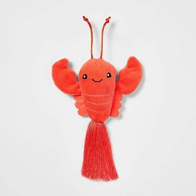 Lobster with Catnip Plush Cat Toy - Boots & Barkley