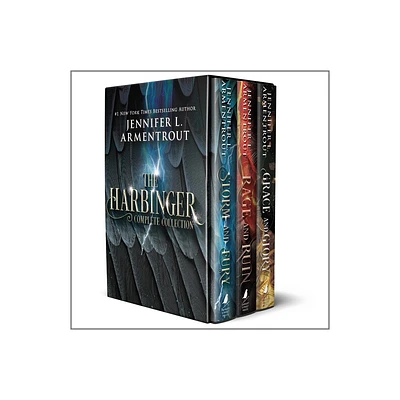 Jennifer Armentrout Harbinger Series Box Set: Storm and Fury, Rage and Ruin, Grace and Glory - by Jennifer L Armentrout (Paperback)