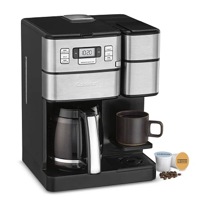 Cuisinart Combo 12 Cup and Single-Serve Grind and Brew Coffee Center - SS-GB1NAS