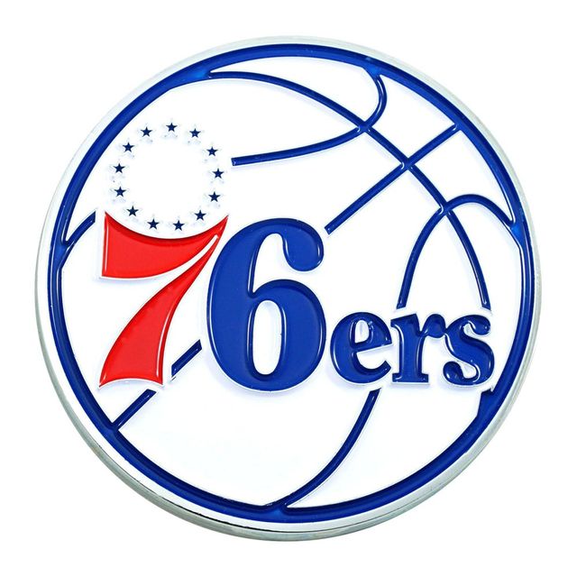 NBA Philadelphia 76ers 3D Metal Emblem