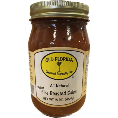 Old Florida Gourmet Fire Roasted Salsa - 16oz