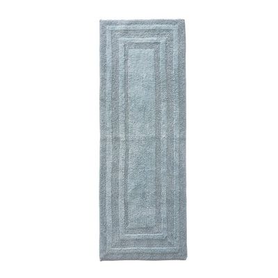 22x60 Logan Bath Rug Green - Eddie Bauer: Cotton Tufted, Machine Washable, OEKO-TEX Certified