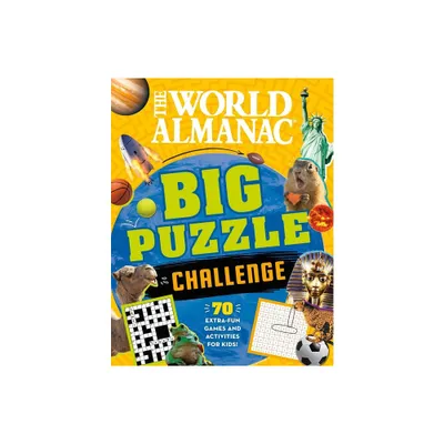 The World Almanac Big Puzzle Challenge - (Paperback)