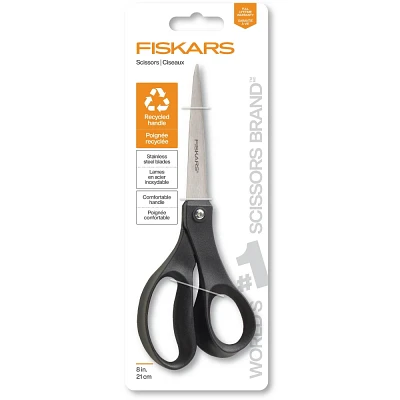 Fiskars 8 1pk Recycled Scissors