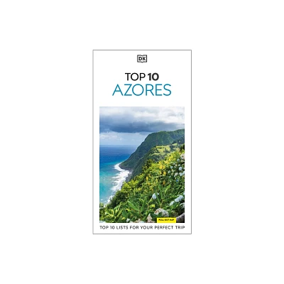 DK Top 10 Azores - (Pocket Travel Guide) by Dk Travel (Paperback)