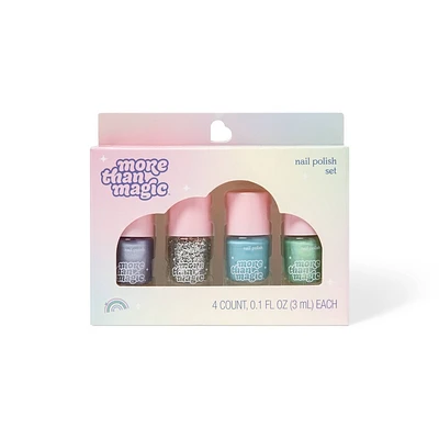 Nail Polish Set - Blues and Greens - 4pc - More Than Magic