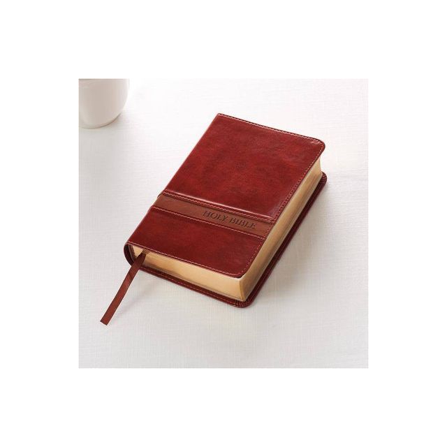 KJV Compact LP LL Brown - Large Print (Leather Bound)