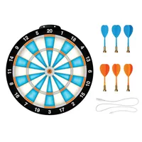 CIPTON LED Magnetic Dartboard Set - 8pc