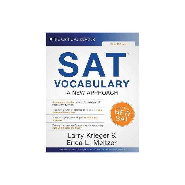 SAT Vocabulary - by Erica L Meltzer (Paperback)