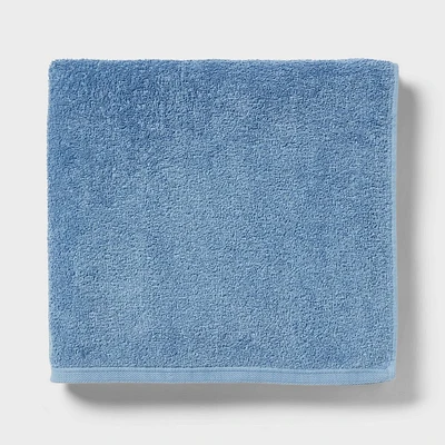 Everyday Bath Towel Quilt Blue - Room Essentials