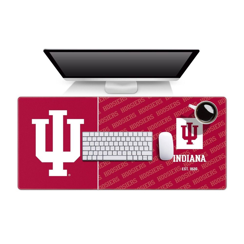 NCAA Indiana Hoosiers Logo Series Desk Pad