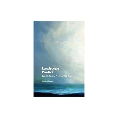 Landscape Poetics - by Monika Szuba (Hardcover)